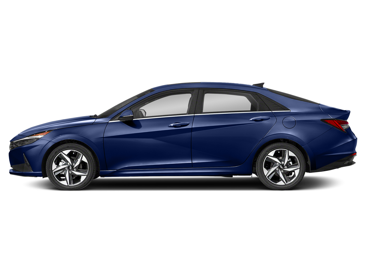 2021 Hyundai Elantra Hybrid Blue photo 4