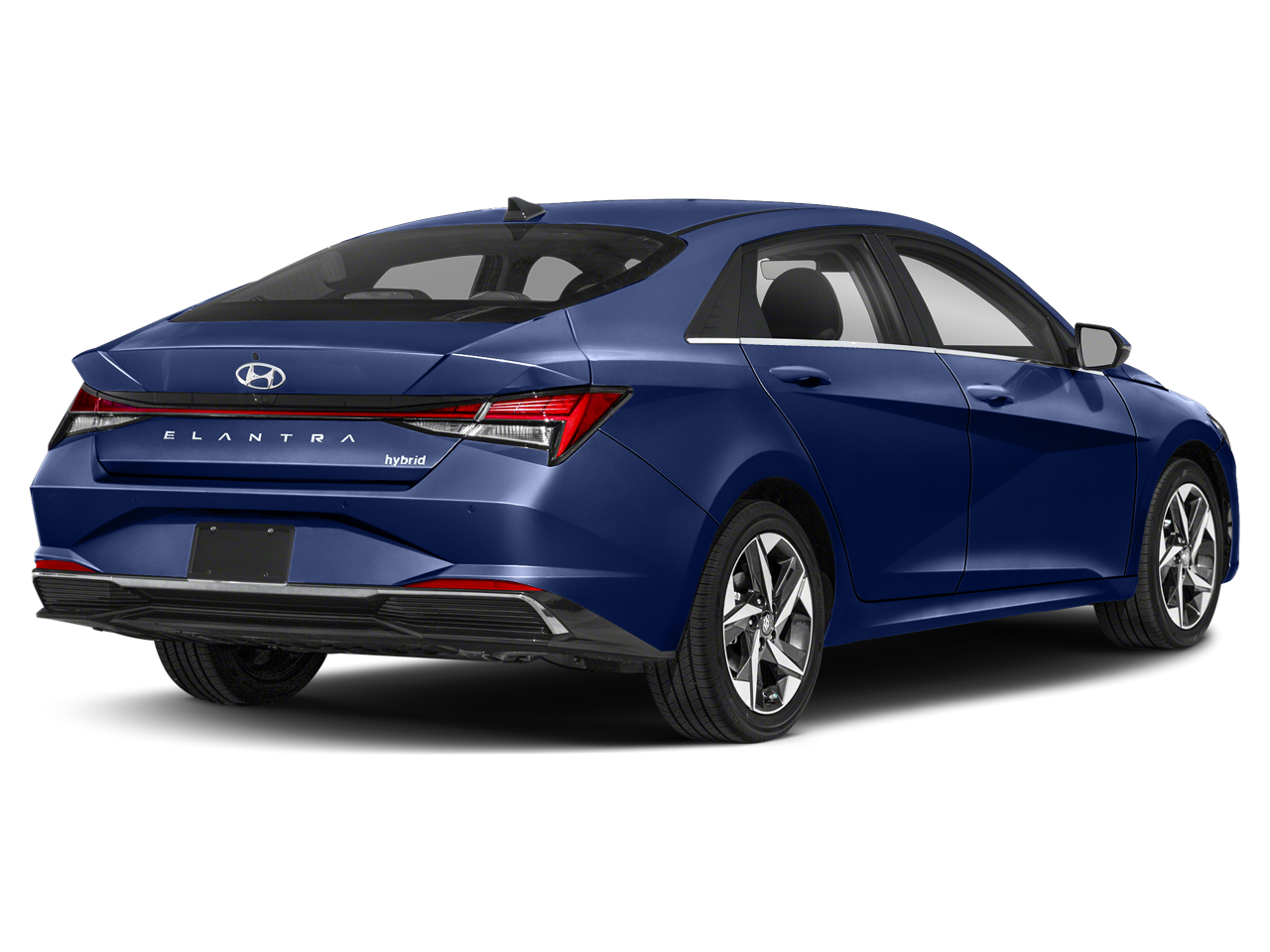 2021 Hyundai Elantra Hybrid Blue photo 3