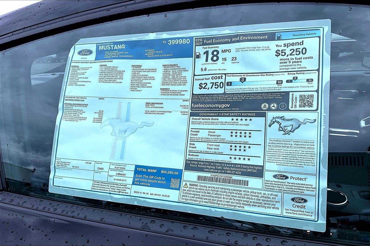 2026 Ford Mustang GT
