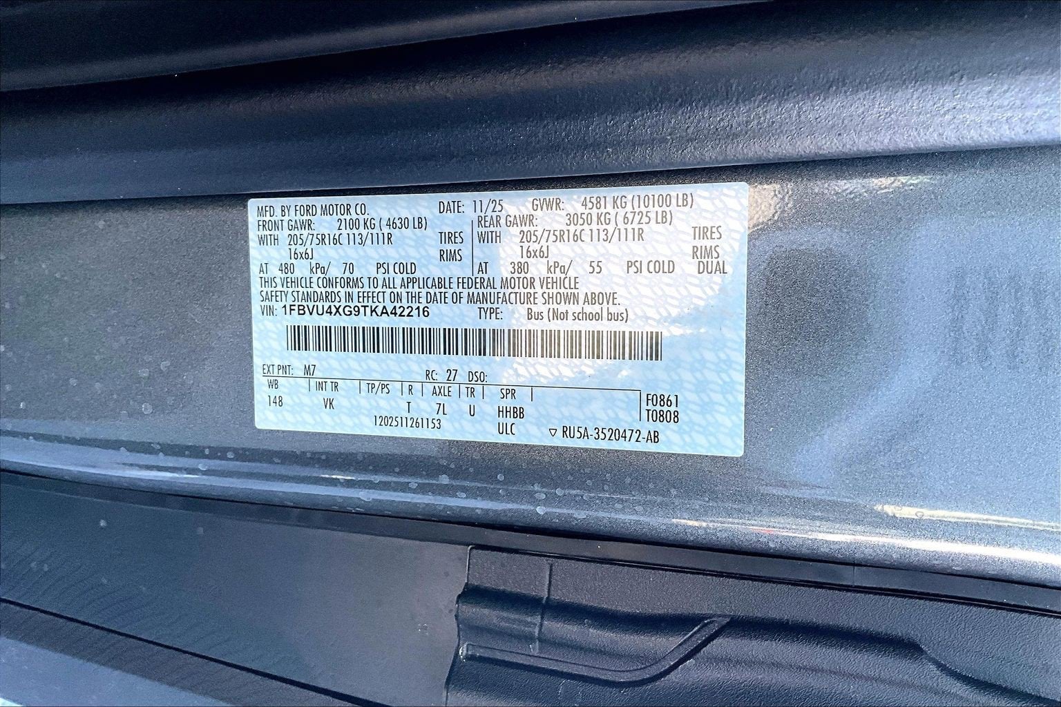 2026 Ford 15 Passenger Van High Roof