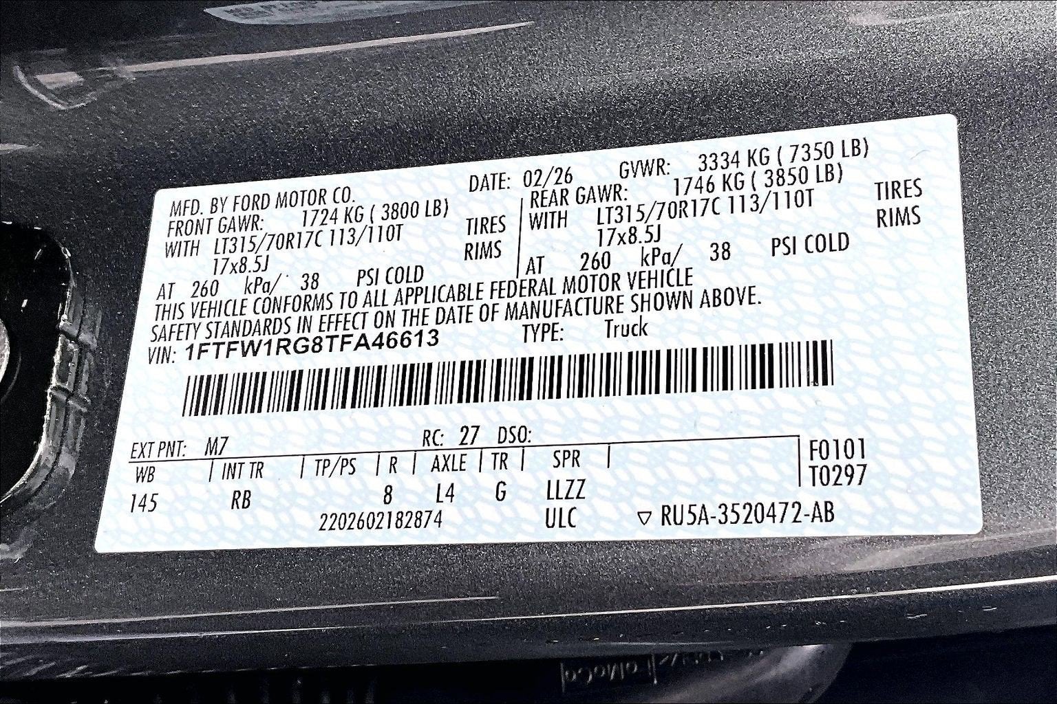 2026 Ford F-150 Raptor