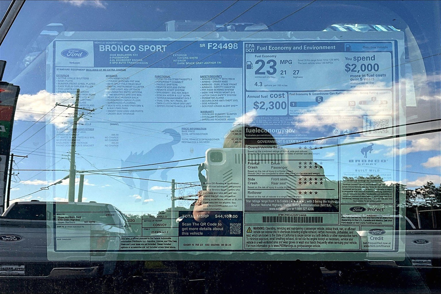 2025 Ford Bronco Sport Badlands