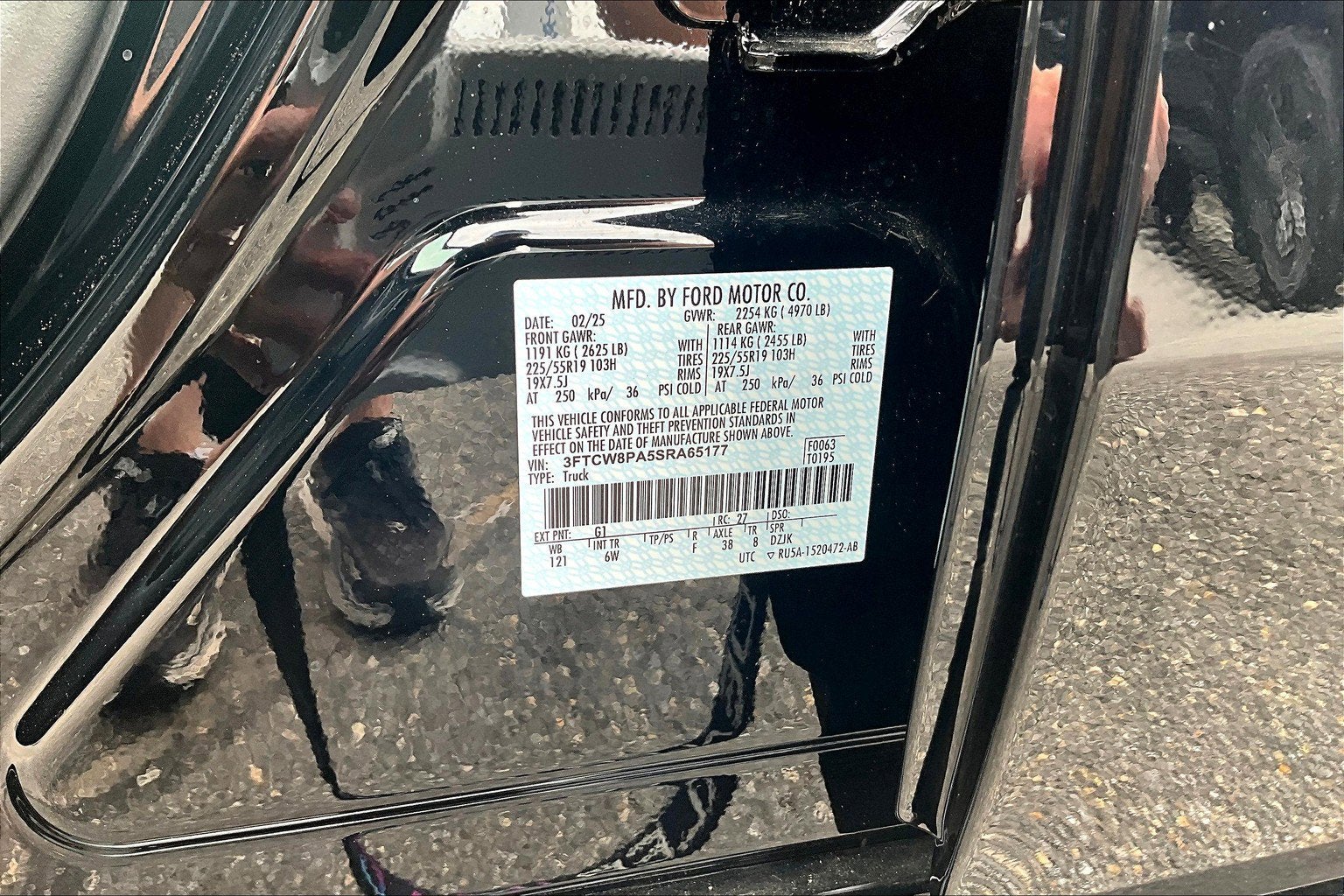 2025 Ford Maverick AWD LOBO Edition 19'' Black Wheels