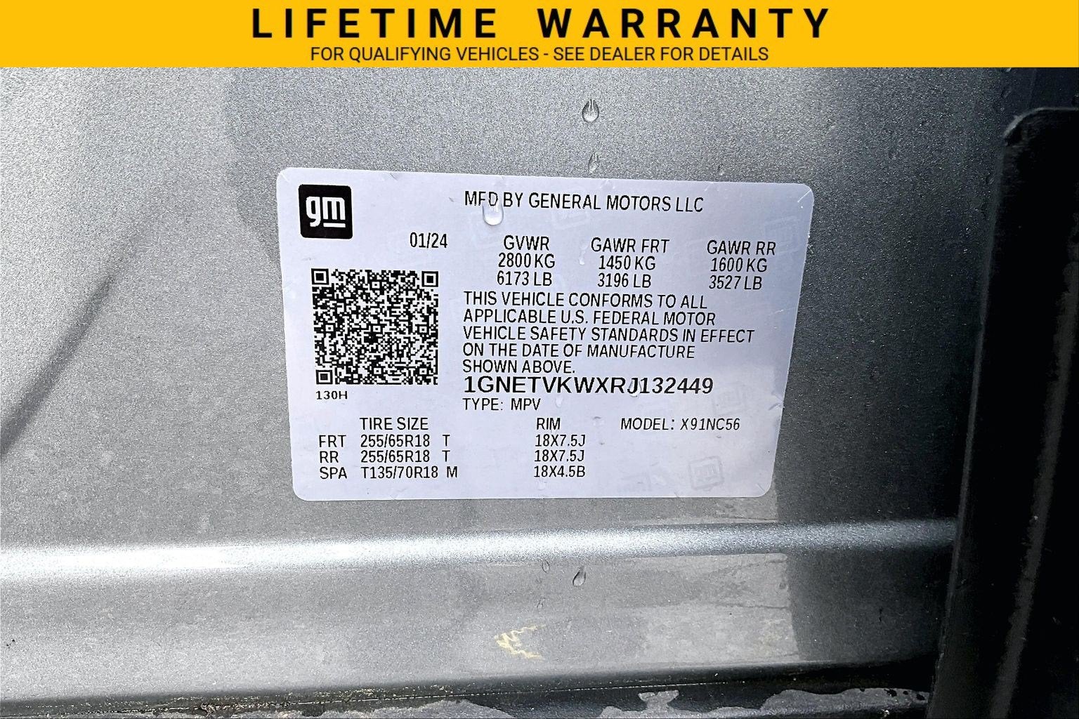 2024 Chevrolet Traverse Limited LT Cloth