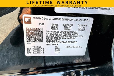 2022 GMC Sierra 1500 Limited SLE