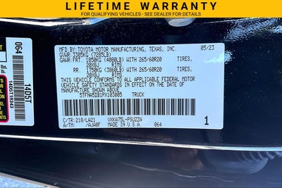 2023 Toyota Tundra Platinum