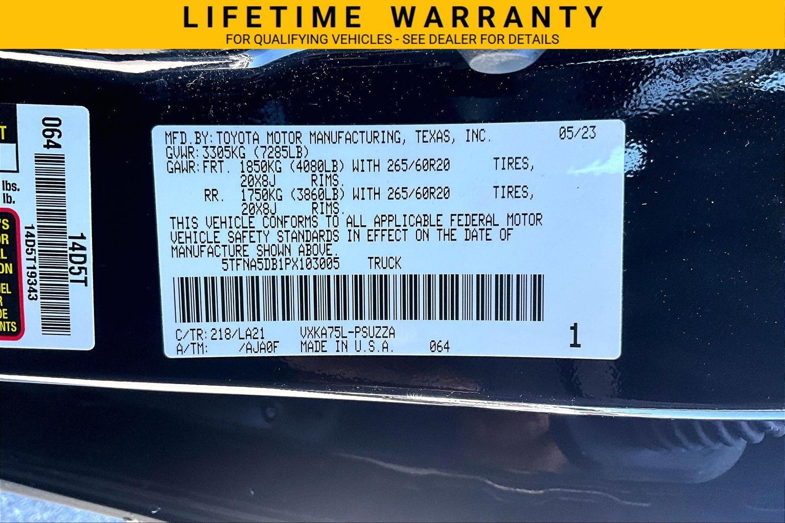 2023 Toyota Tundra Platinum