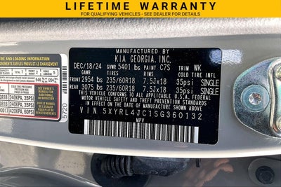2025 Kia Sorento S