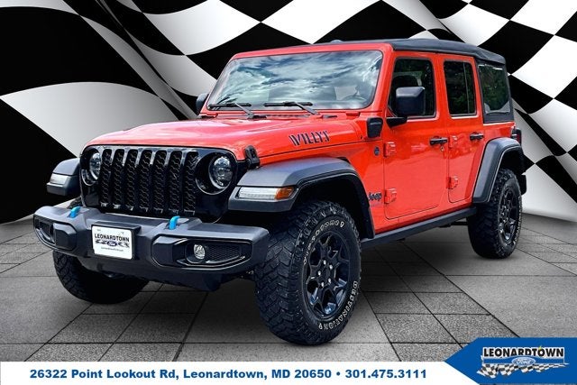 2023 Jeep Wrangler 4xe WILLYS NAVIGATION COLD WEATHER PKG