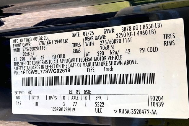 2025 Ford F-150 Lightning LARIAT