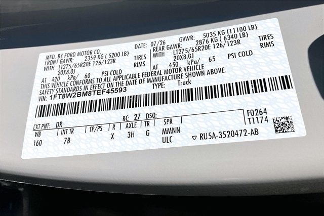 2026 Ford Super Duty F-250 SRW Platinum
