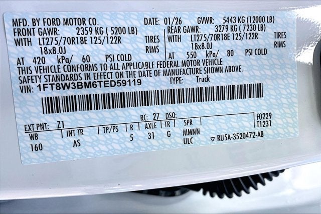 2026 Ford Super Duty F-350 SRW XL