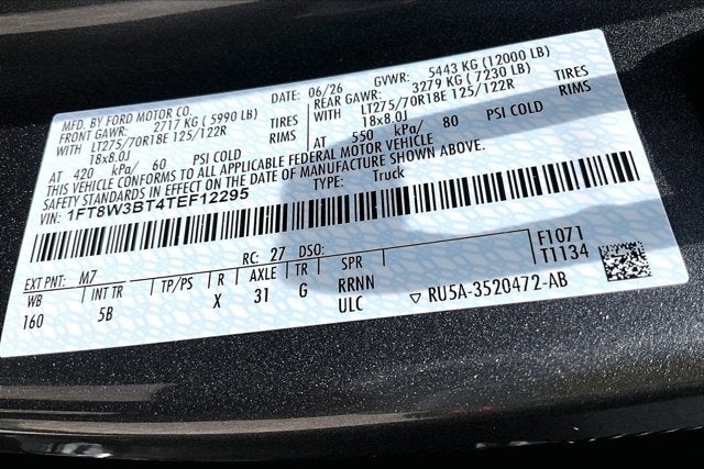 2026 Ford Super Duty F-350 SRW LARIAT