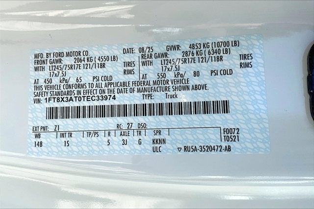 2026 Ford Super Duty F-350 SRW XL