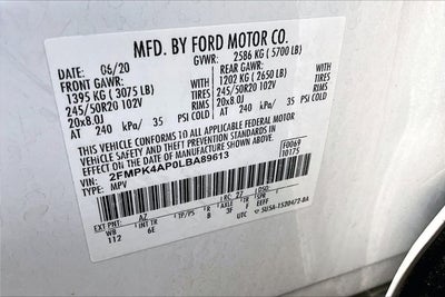 2020 Ford Edge ST