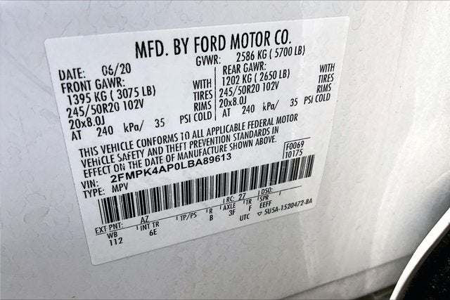 2020 Ford Edge ST