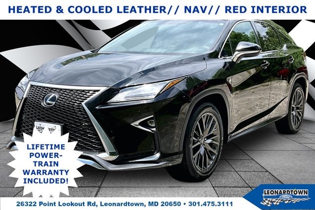 2016 Lexus RX 350 F Sport