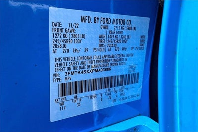 2023 Ford Mustang Mach-E GT PERFORMANCE PACKAGE