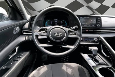 2025 Hyundai Elantra Hybrid Blue