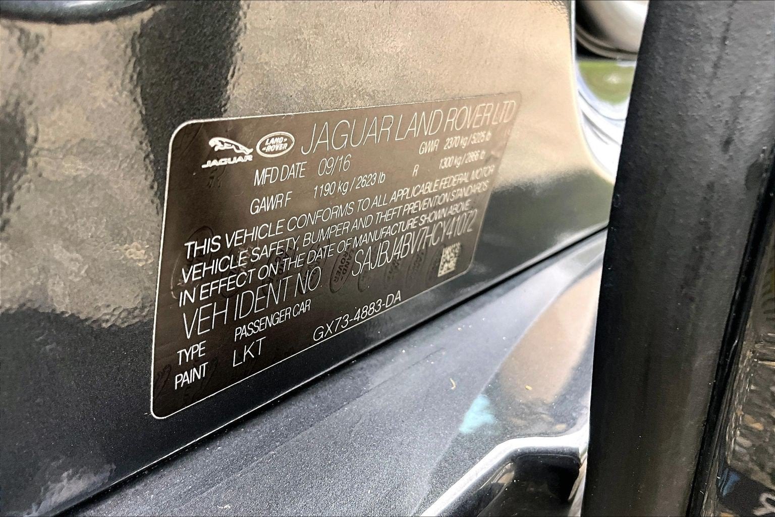 2017 Jaguar XF 35t Premium