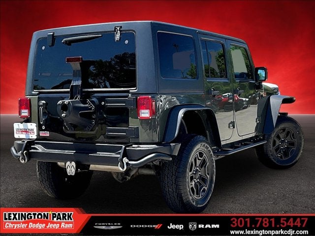 2015 Jeep Wrangler Unlimited Willys Wheeler