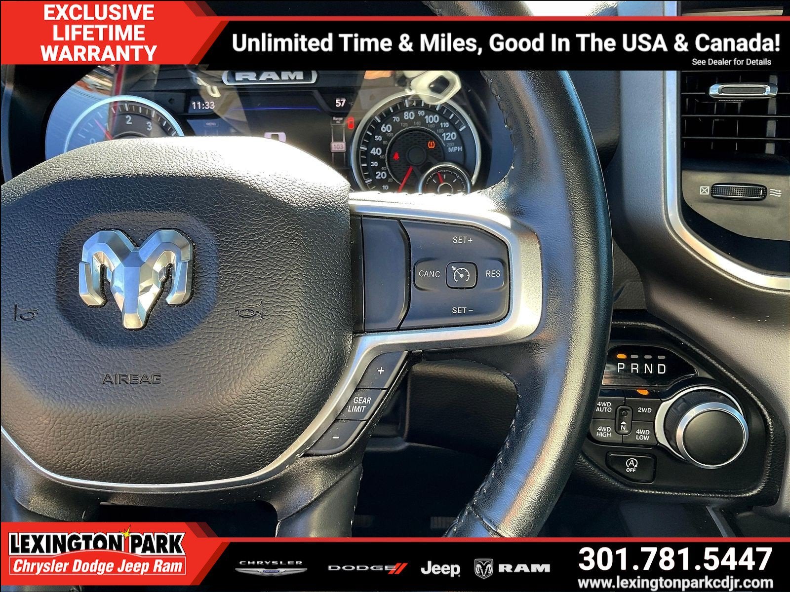 2022 RAM 1500 Big Horn Crew Cab 4x4 5'7' Box