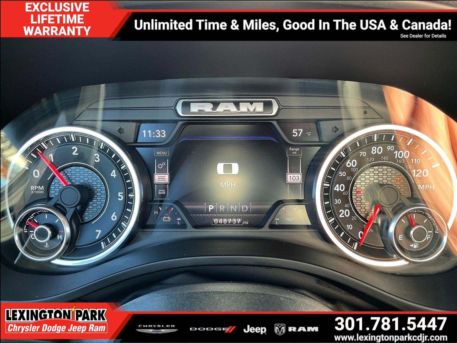 2022 RAM 1500 Big Horn Crew Cab 4x4 5'7' Box