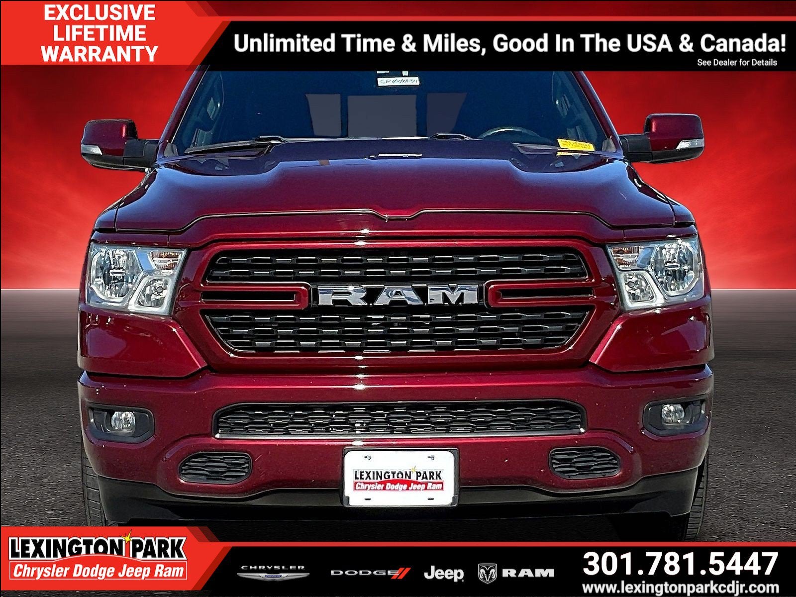 2022 RAM 1500 Big Horn Crew Cab 4x4 5'7' Box