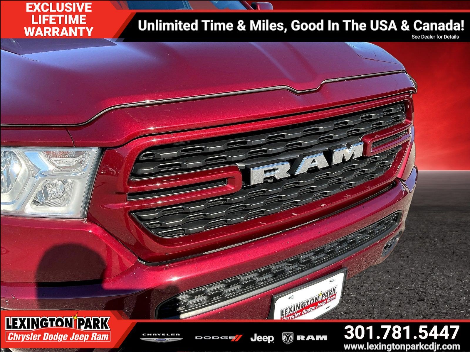 2022 RAM 1500 Big Horn Crew Cab 4x4 5'7' Box