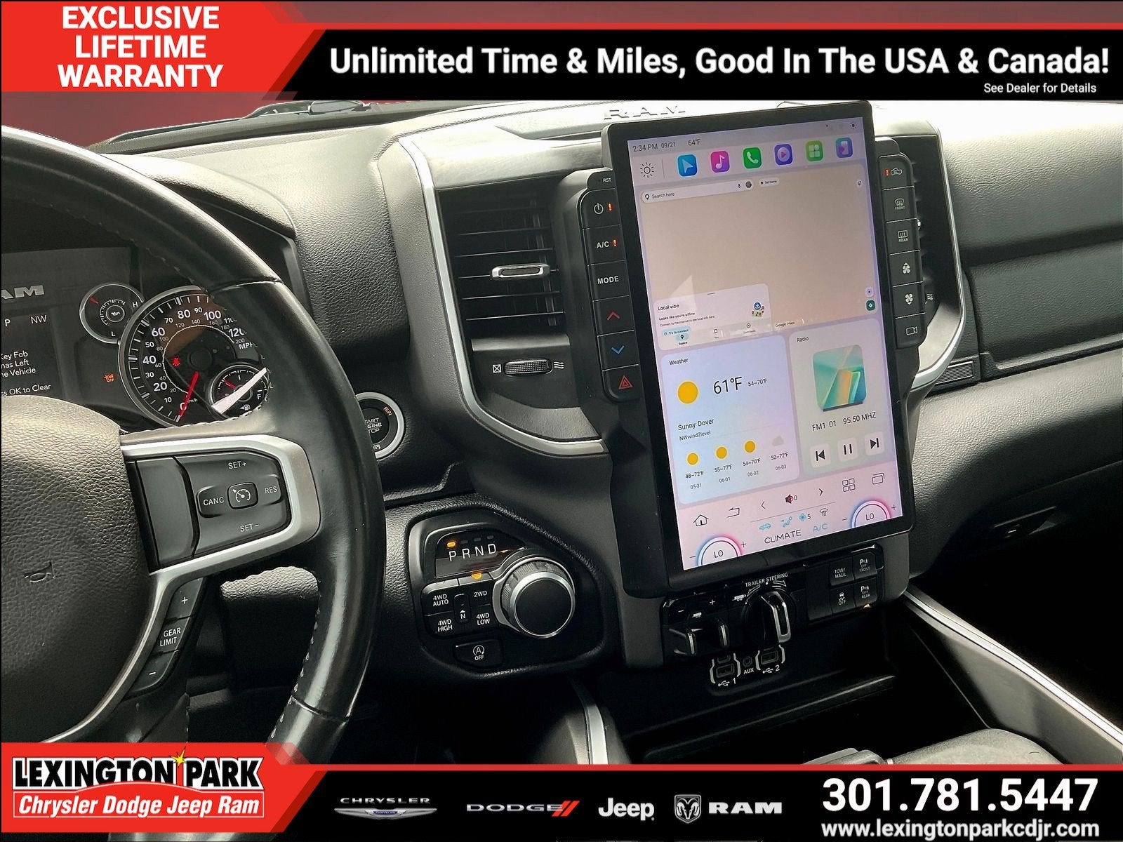 2021 RAM 1500 Big Horn Crew Cab 4x4 5'7' Box