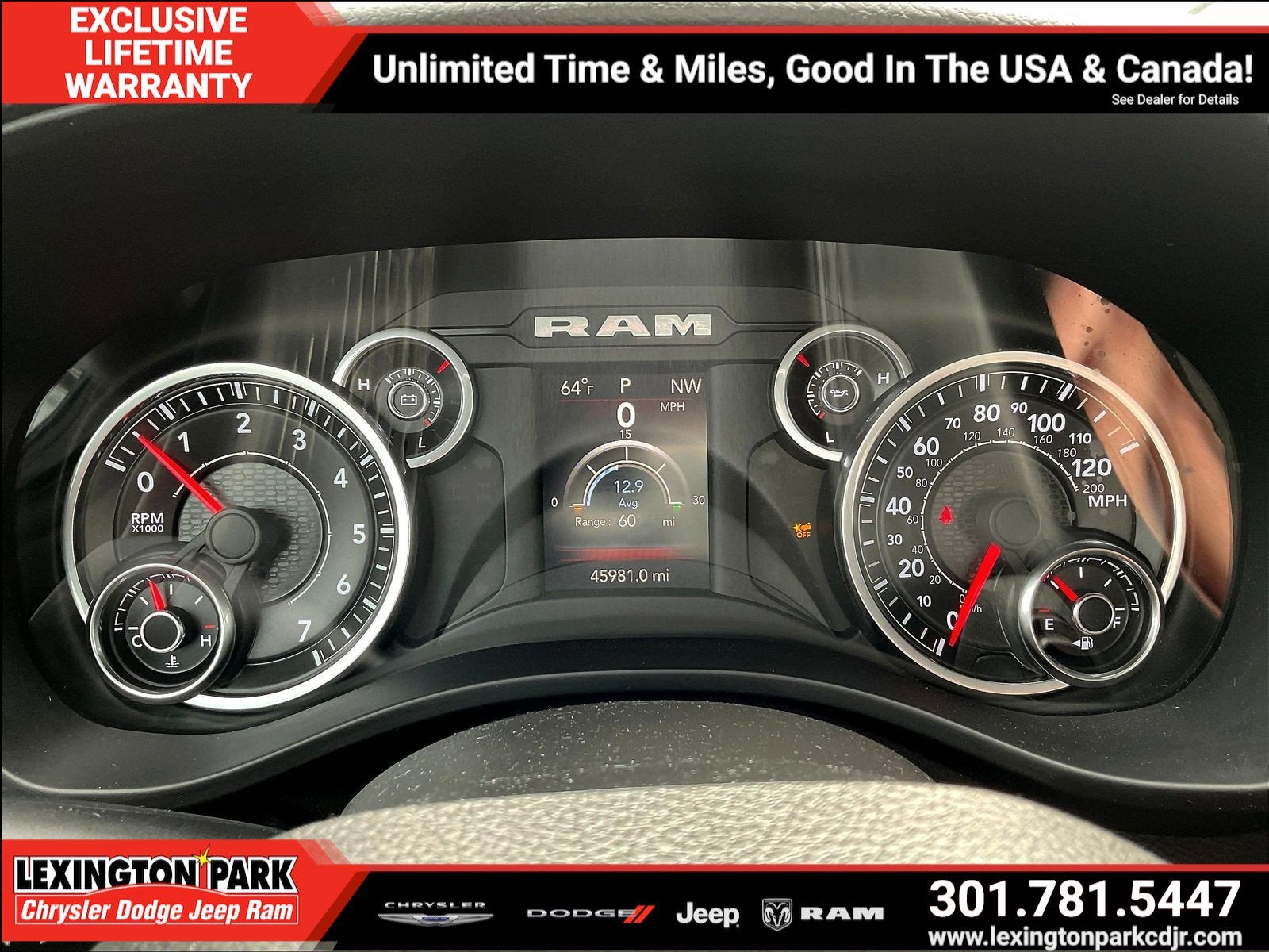 2021 RAM 1500 Big Horn Crew Cab 4x4 5'7' Box