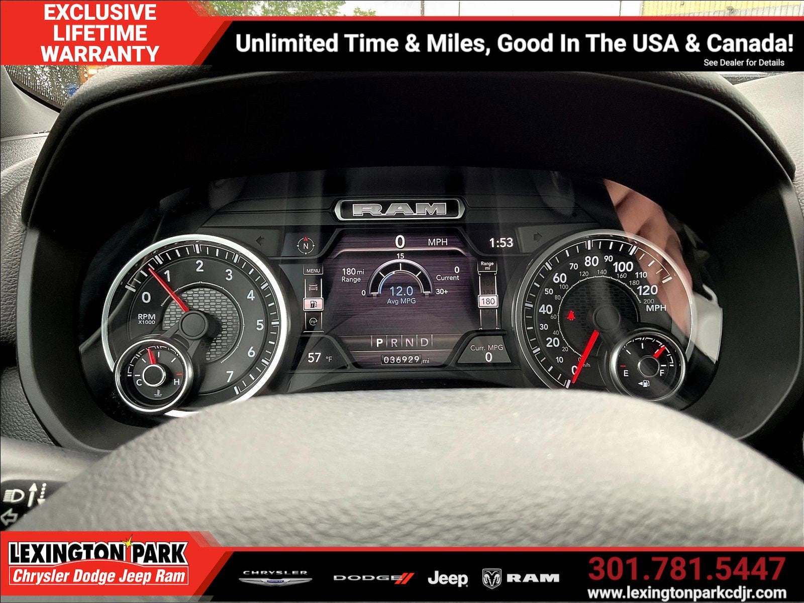 2022 RAM 1500 Big Horn Crew Cab 4x4 5'7' Box