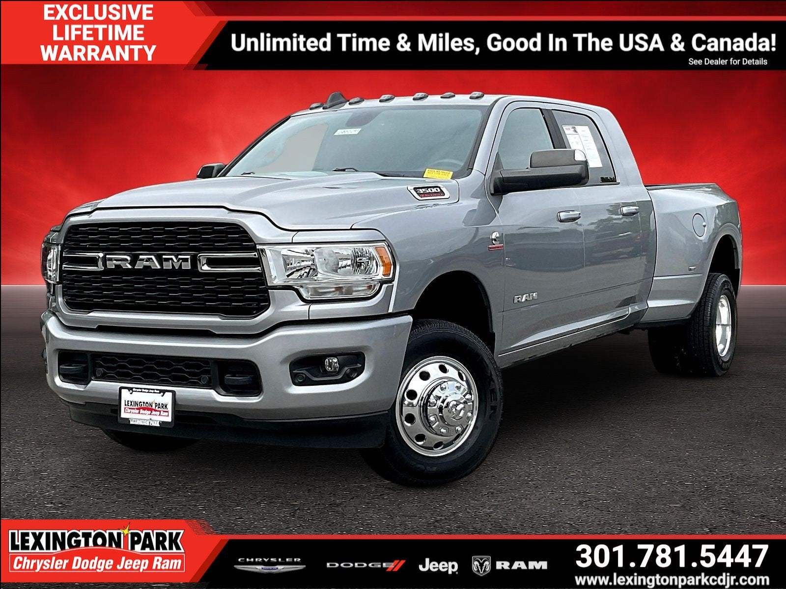 2022 RAM 3500 Big Horn Mega Cab 4x4 6'4' Box
