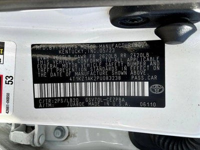 2023 Toyota Camry XSE V6