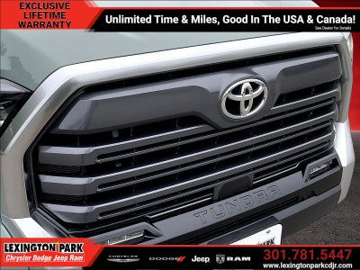 2026 Toyota Tundra Limited CrewMax 5.5' Bed
