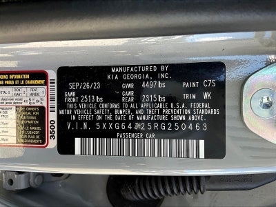 2024 Kia K5 GT-Line