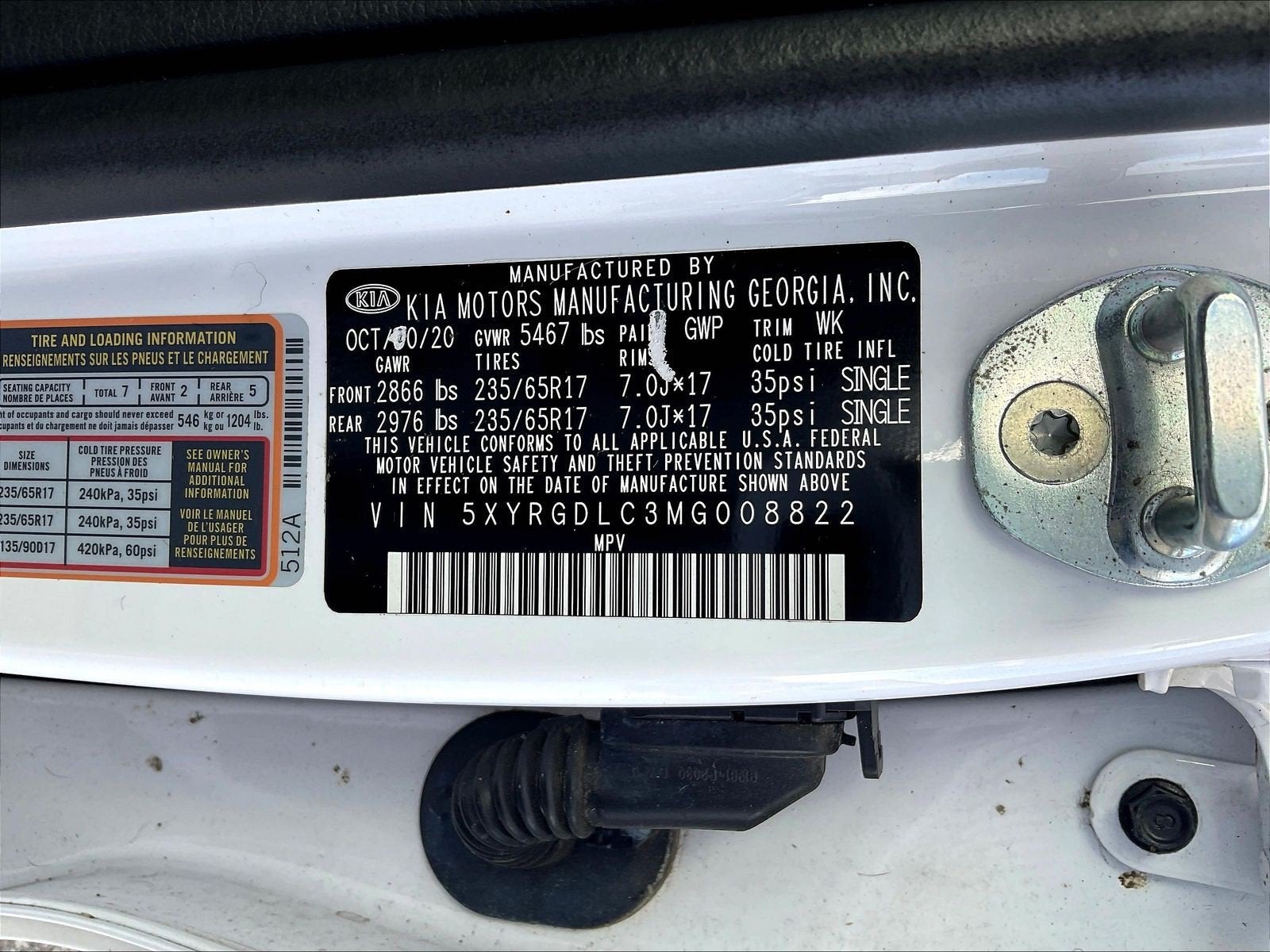 2021 Kia Sorento LX