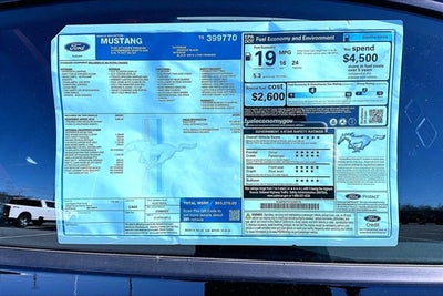 2026 Ford Mustang GT Premium Fastback