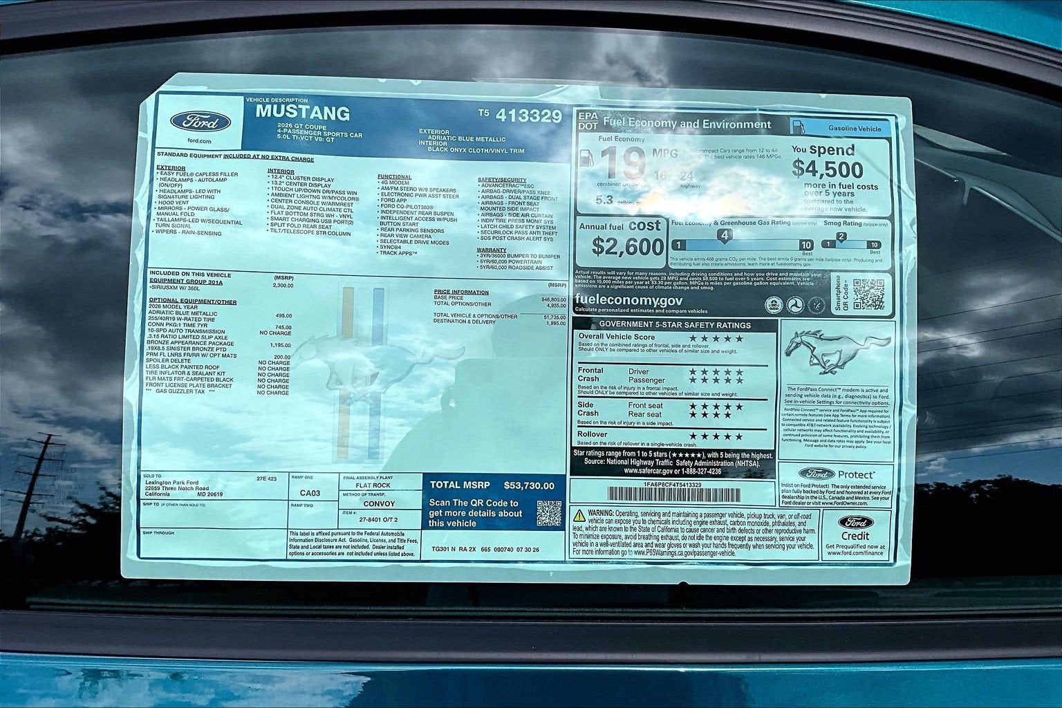 2026 Ford Mustang GT