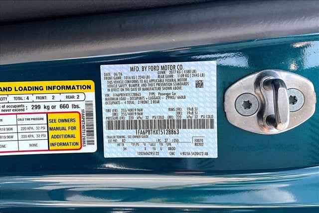 2026 Ford Mustang EcoBoost® Premium Fastback