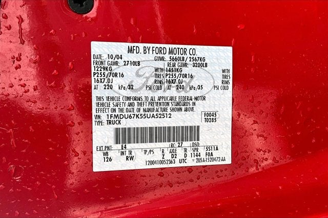 2005 Ford Explorer Sport Trac XLS