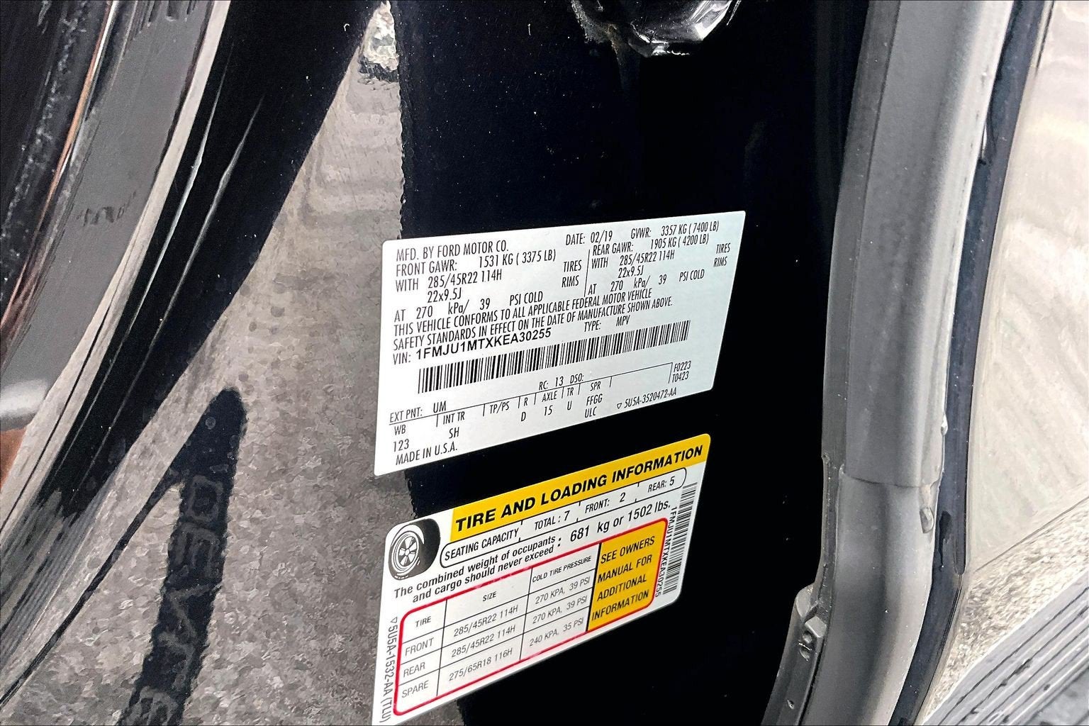 2019 Ford Expedition Platinum