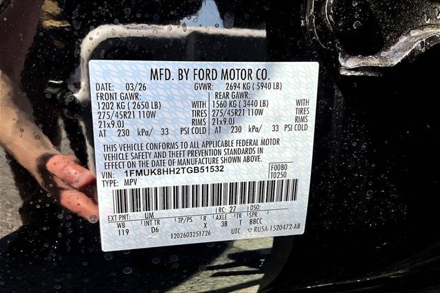 2026 Ford Explorer Platinum