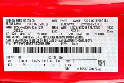 2026 Ford Super Duty F-350 SRW 4WD