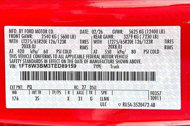 2026 Ford Super Duty F-350 SRW 4WD