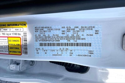 2026 Ford Ranger XL