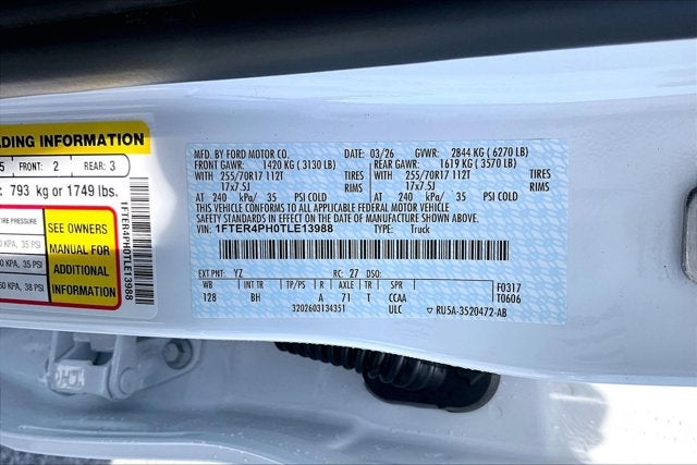 2026 Ford Ranger XL