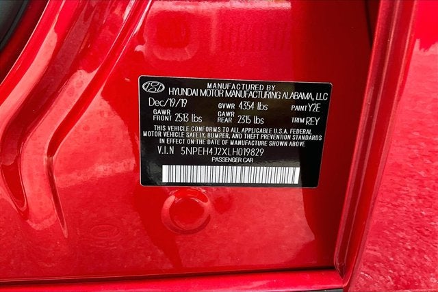 2020 Hyundai Sonata Limited