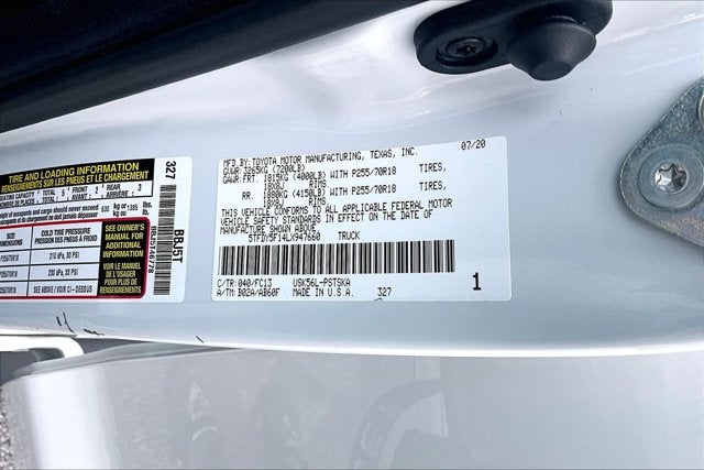 2020 Toyota Tundra 4WD SR5