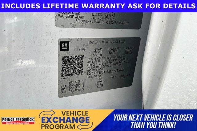 2021 Chevrolet Silverado 1500 4WD Crew Cab Short Bed Custom